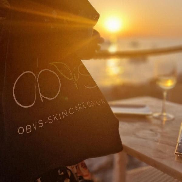 100% Cotton Obvs Skincare Reusable Tote Bag - Obvs Skincare