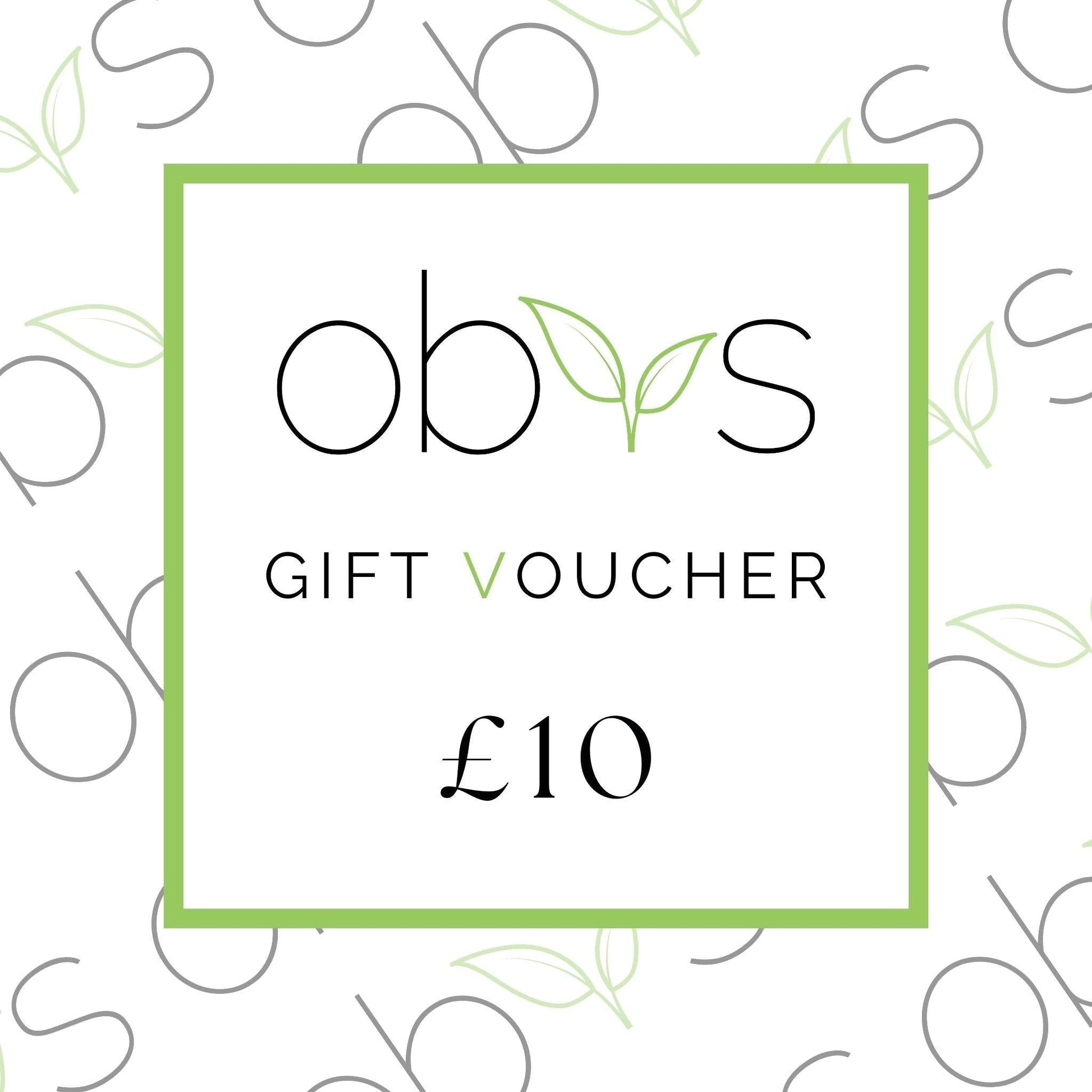Obvs Skincare Gift Voucher - Obvs Skincare