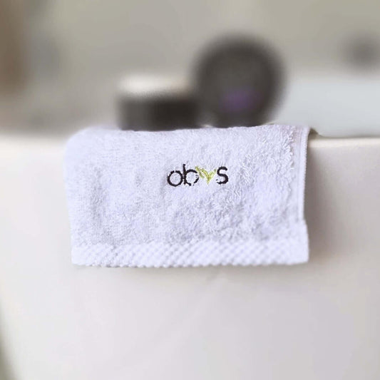 Organic Cotton Obvs Skincare Face Cloth - Obvs Skincare - acne - eczema - skincare - organic