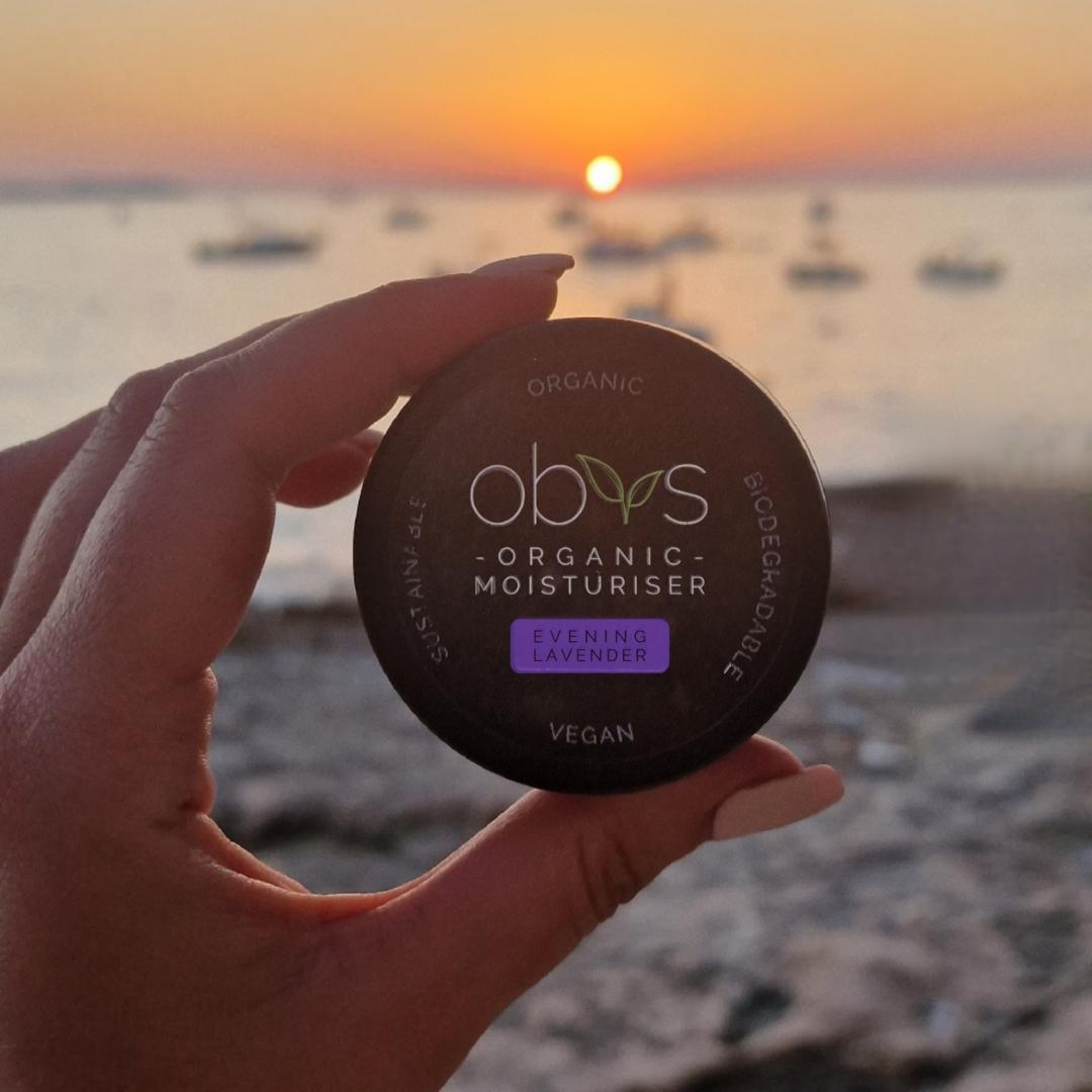 Organic Moisturiser – Evening Lavender - Obvs Skincare