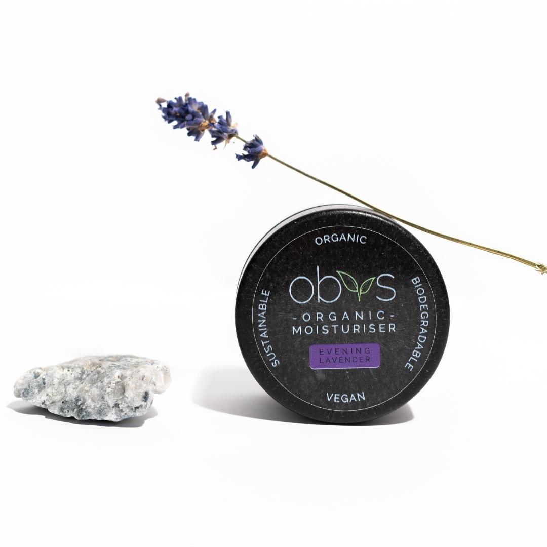 Organic Moisturiser – Evening Lavender - Obvs Skincare