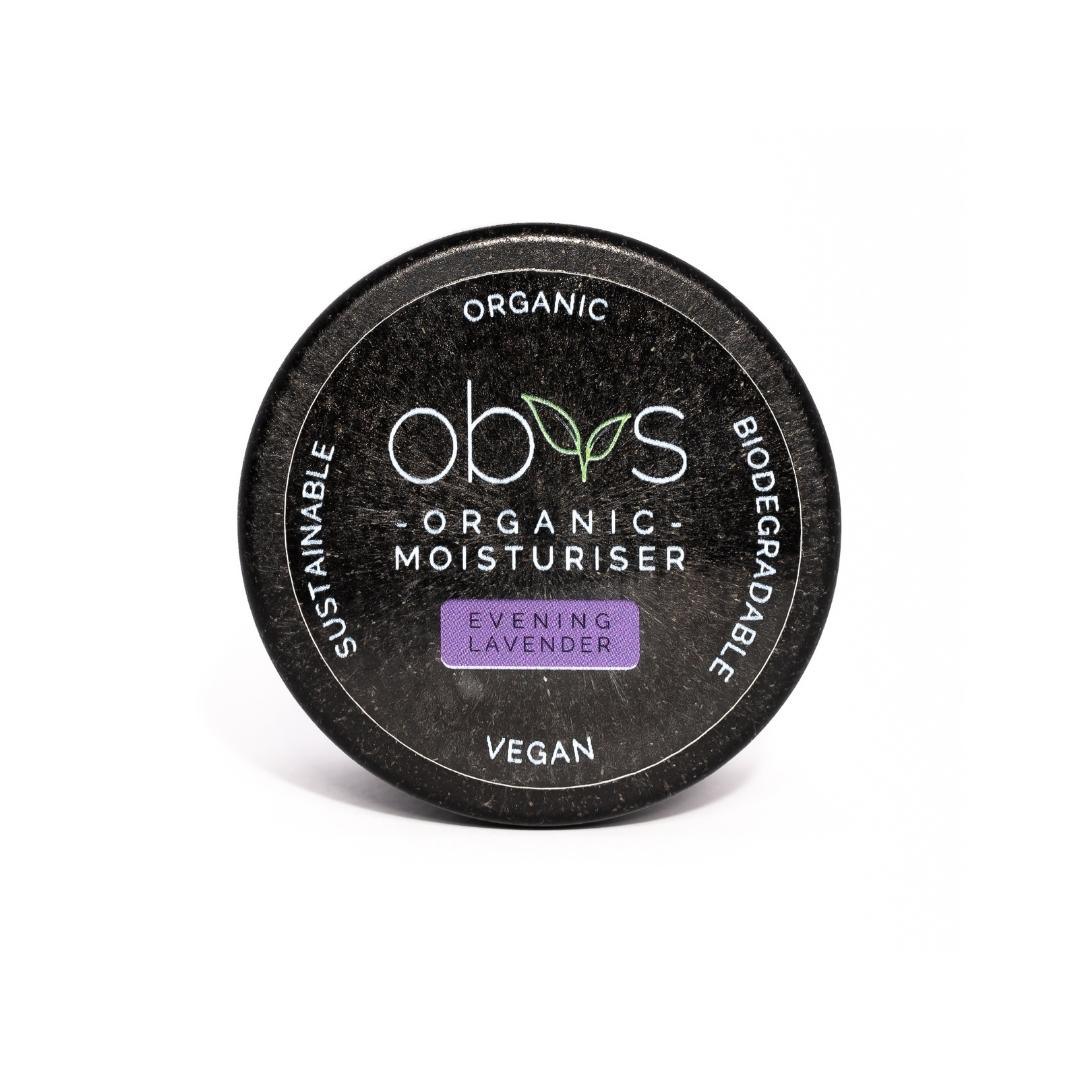 Organic Moisturiser – Evening Lavender - Obvs Skincare