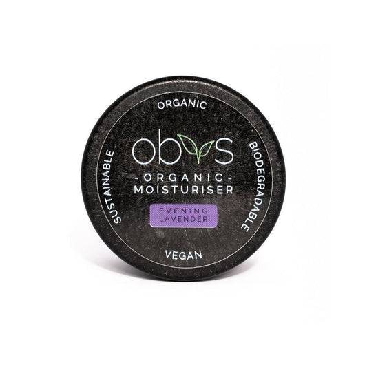 Organic Moisturiser – Evening Lavender - Obvs Skincare