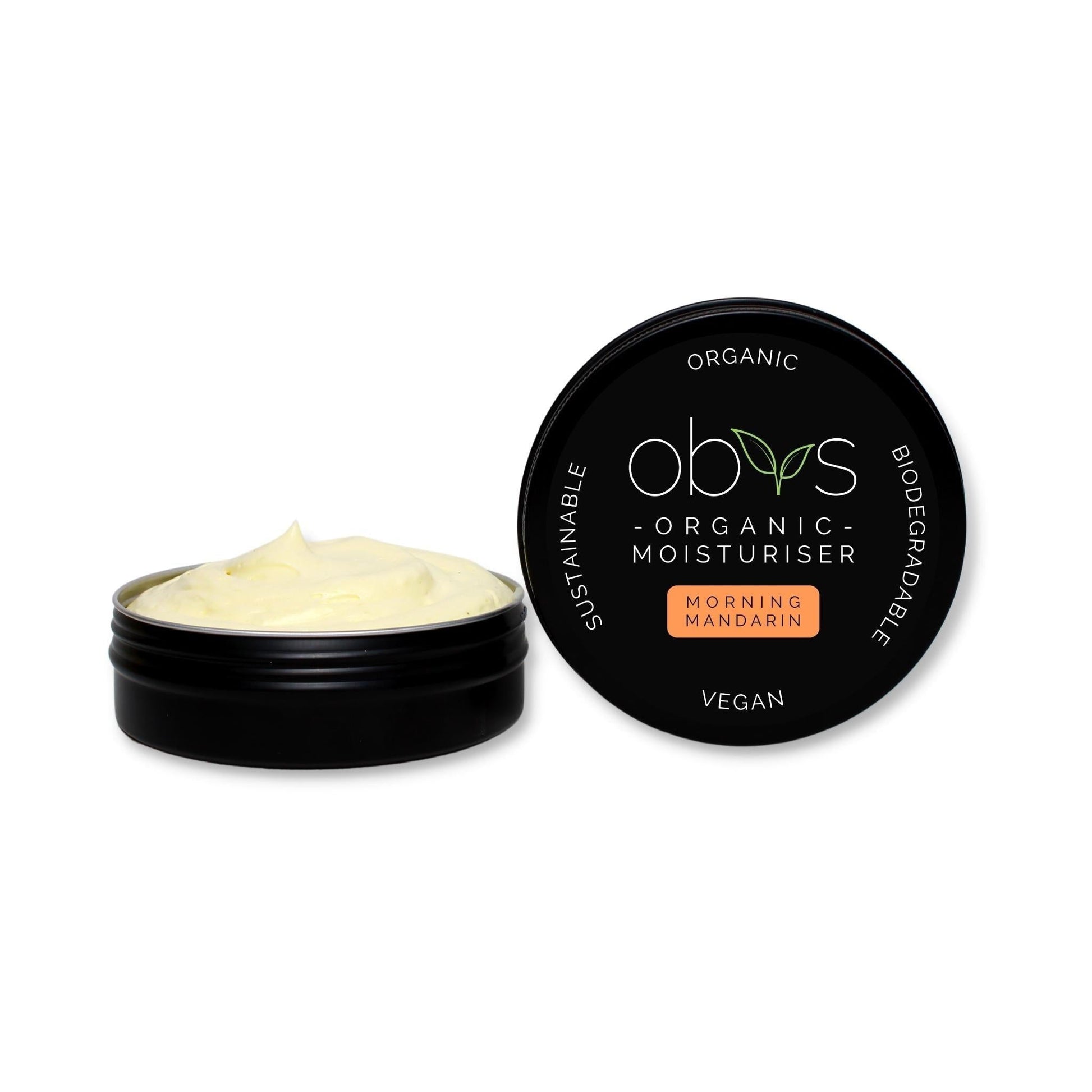 Organic Moisturiser - Morning Mandarin - Obvs Skincare