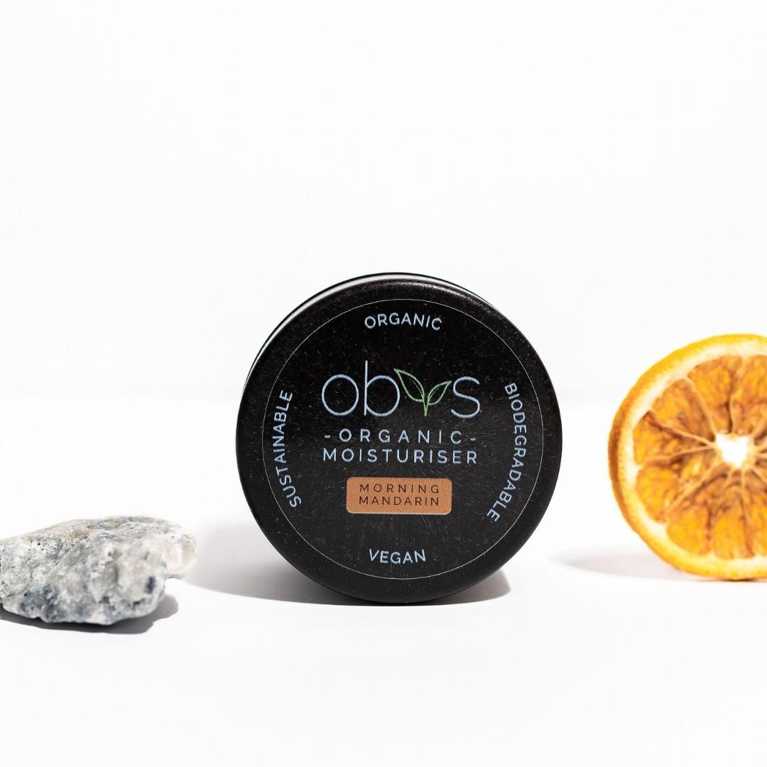 Organic Moisturiser - Morning Mandarin - Obvs Skincare