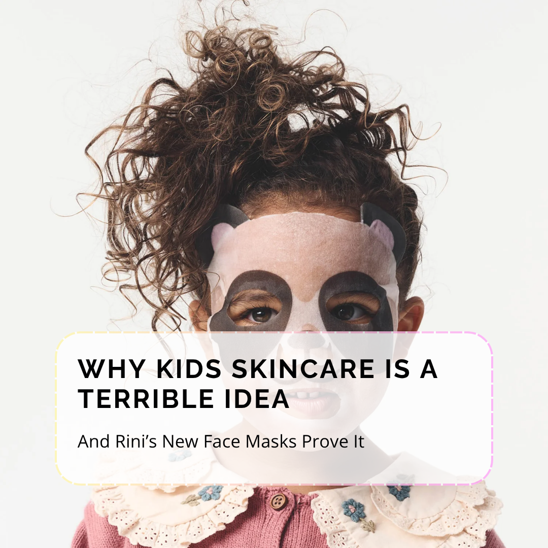 Rini by Shay Mitchell markets skincare to kids, but sheet masks can damage the skin barrier and expose children to microplastics. Here’s why it’s harmful.