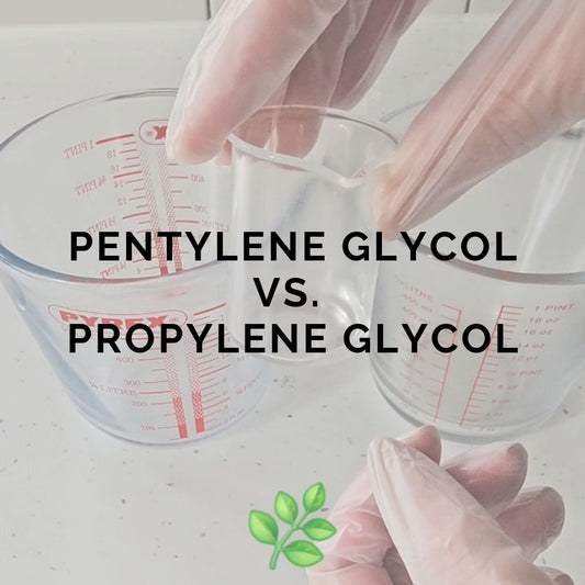 Pentylene Glycol vs. Propylene Glycol: A Sustainable Skincare Showdown - Obvs Skincare