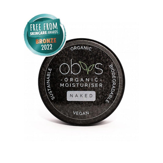 Obvs Skincare Wins Bronze for Organic Moisturiser – Naked In The Freefrom Skincare Awards 2022! - Obvs Skincare