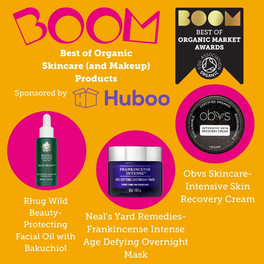 We Are Finalists in the Organic "BOOM" Awards! - Obvs Skincare