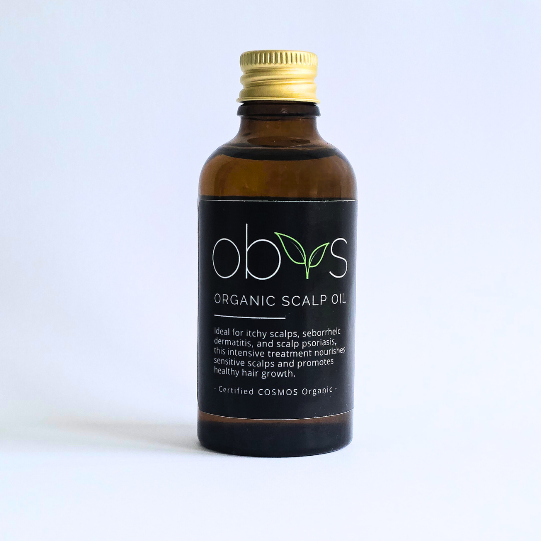 Organic Scalp Oil – Nourishing formula for hair growth, soothing sensitive scalps, and reducing dryness with natural, fragrance-free ingredients.