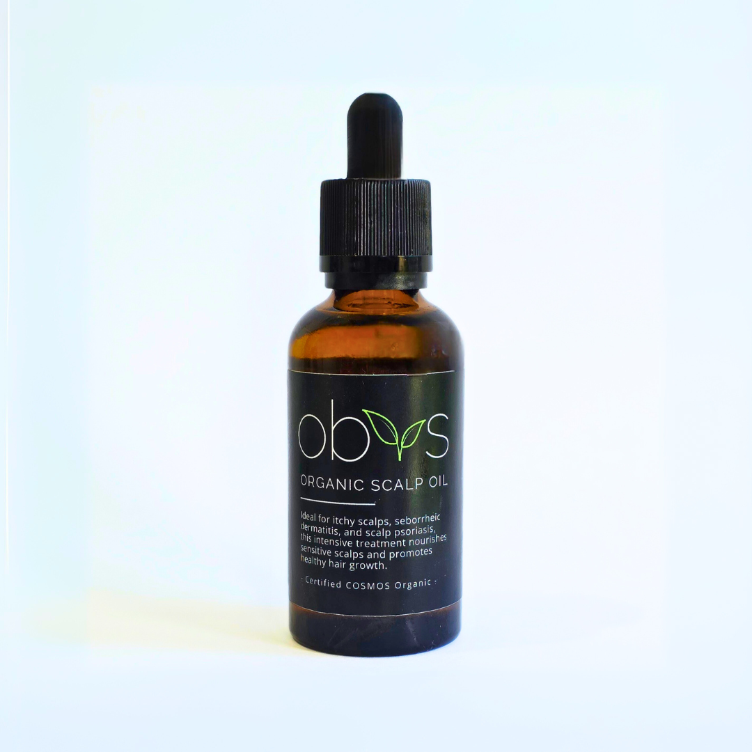 Organic Scalp Oil – Nourishing formula for hair growth, soothing sensitive scalps, and reducing dryness with natural, fragrance-free ingredients.