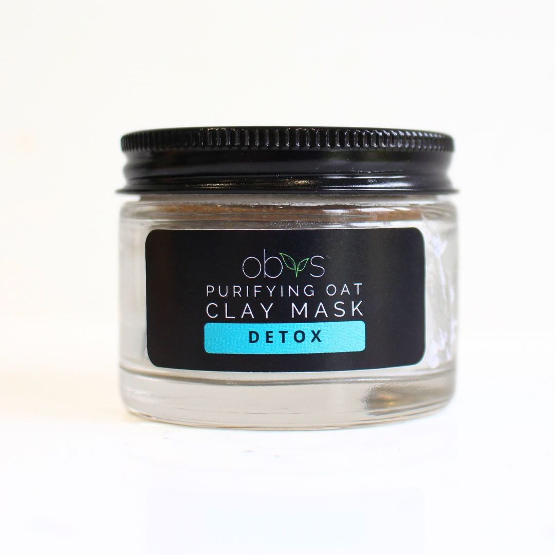 Purifying Oat Clay Mask - Obvs Skincare - acne - eczema - skincare - organic